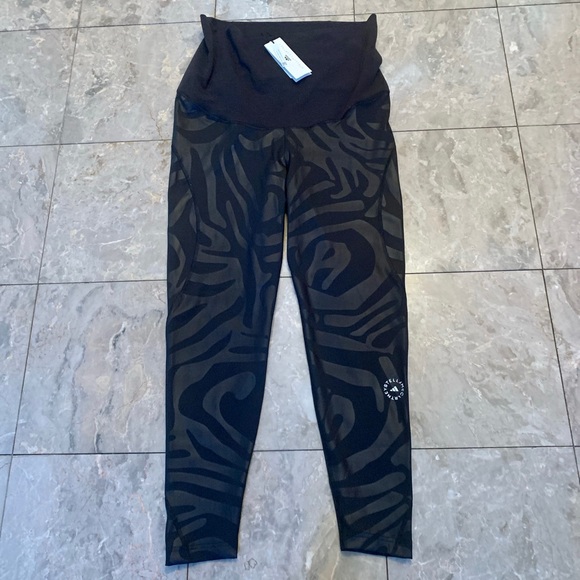 Adidas aSMC Stella McCartney Maternity Leggings Sz XL NWT HG6844 - Picture 4 of 8